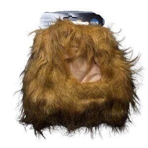 Vibrant Life Brown Lion Mane Cat Costume Hat Animals & Nature Theme